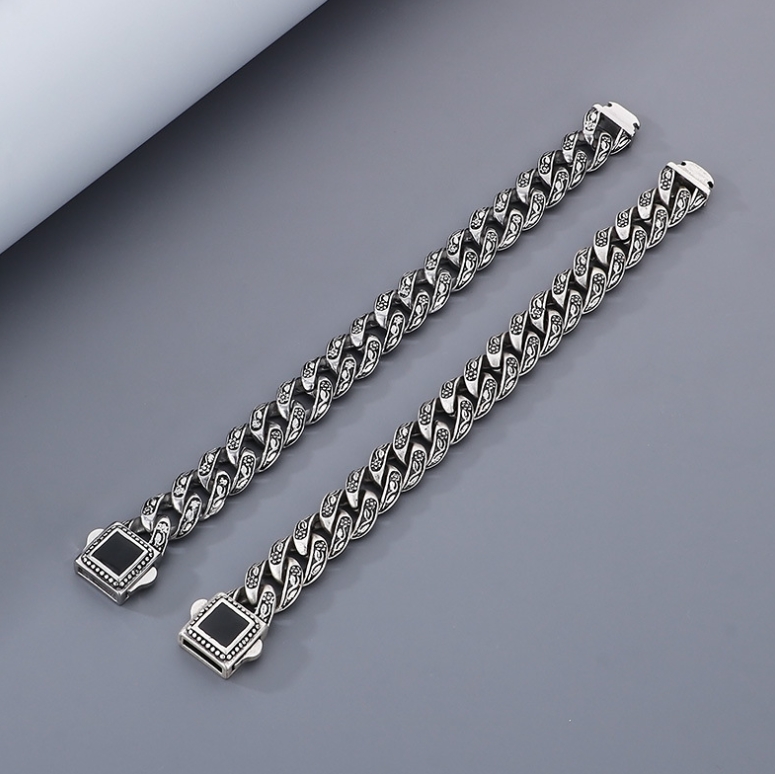 Vintage Rose Pattern Bracelet 5
