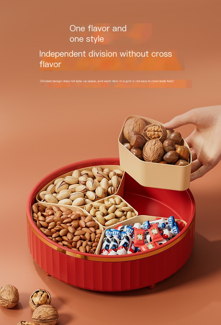 Luxury Rotating Snack Tray 3