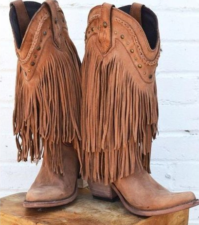 Mid-calf Boots - Black