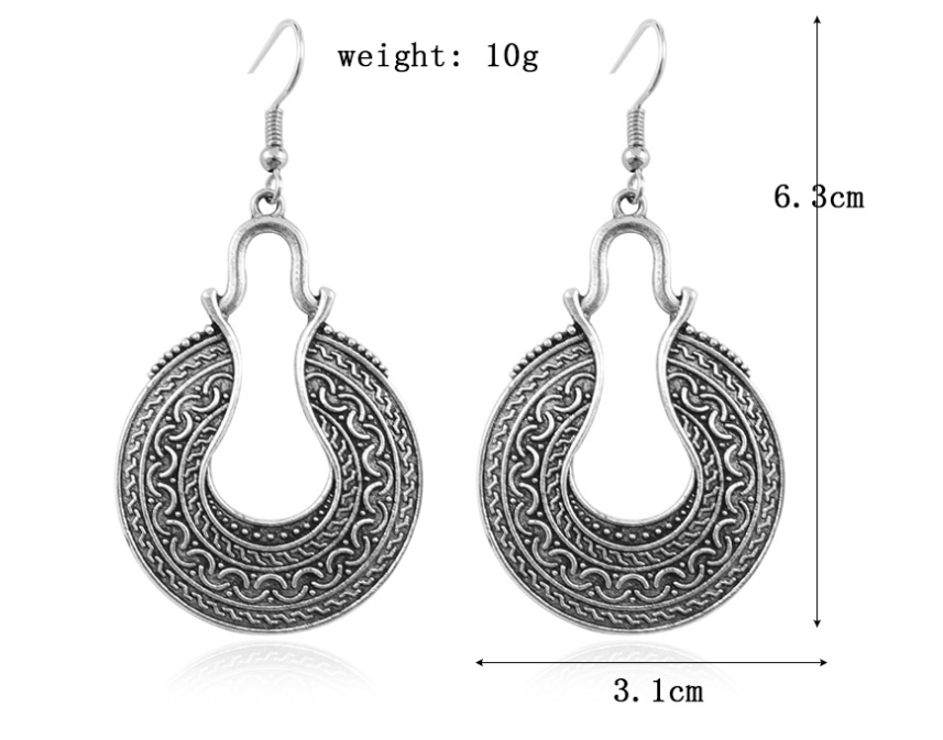 Bohemian Alloy Long Earrings 3