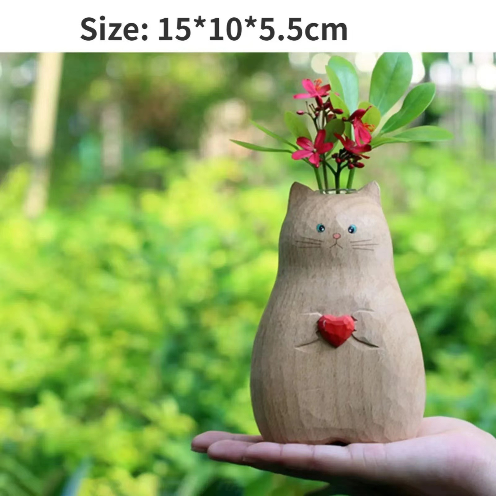 Handmade Cat Vase Image 4