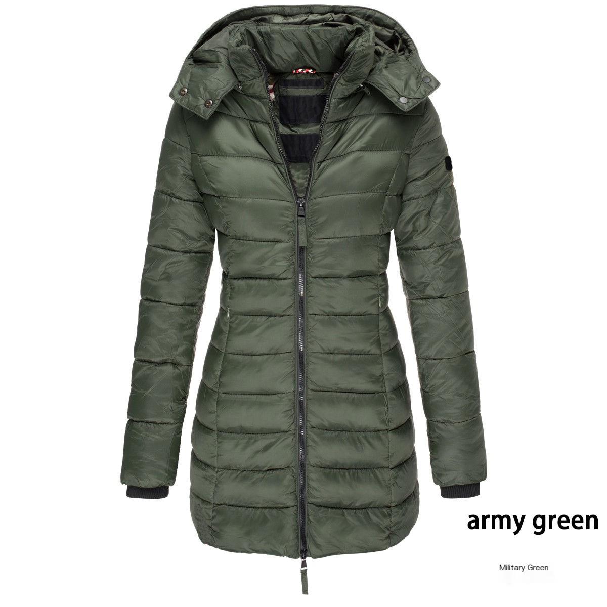 Feminine Midi Coat - Image 2