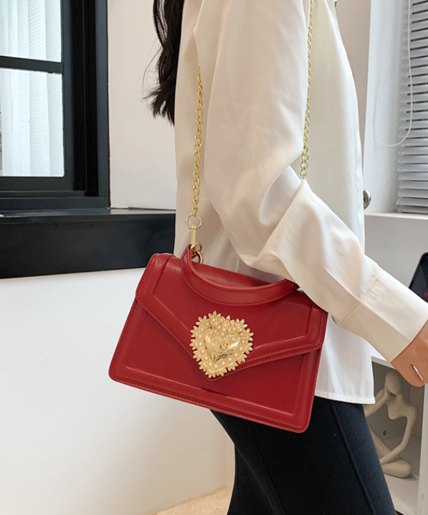 蝴蝶扣小包 Black love