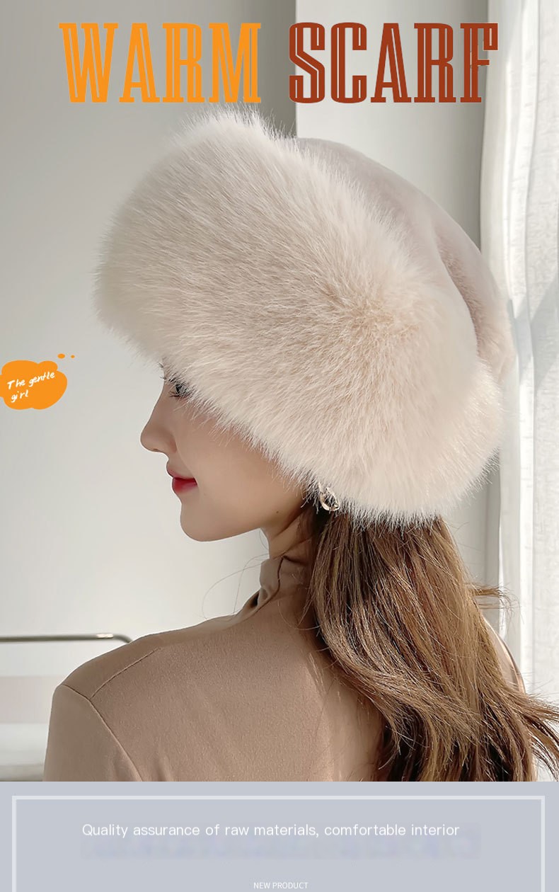 Faux Fur Fox Fur Hat 1