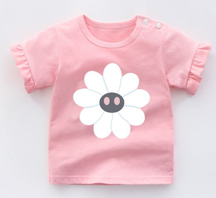 Children's Cotton T-shirt - Style 1