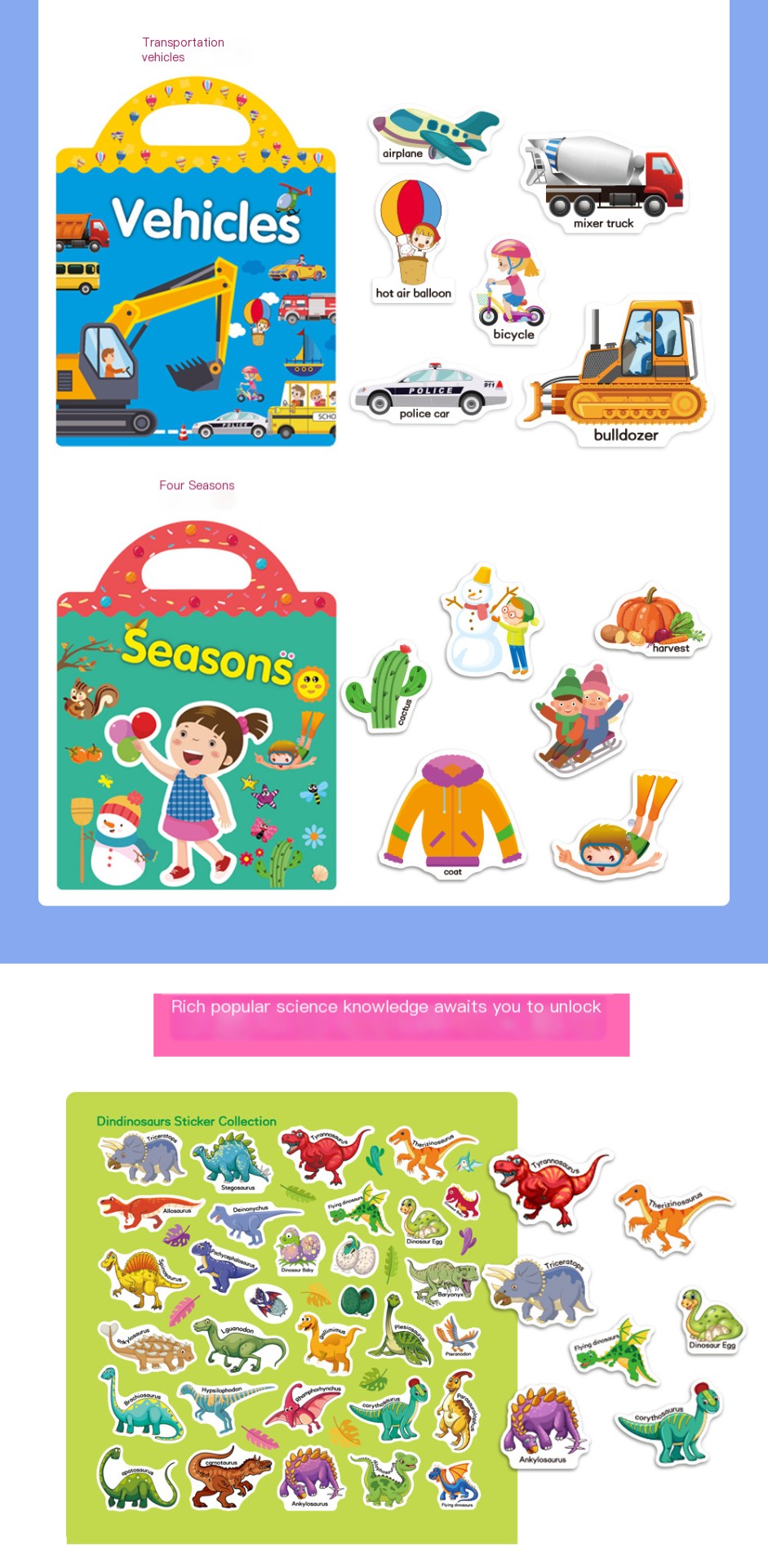 Children's Sticker Book Image 3