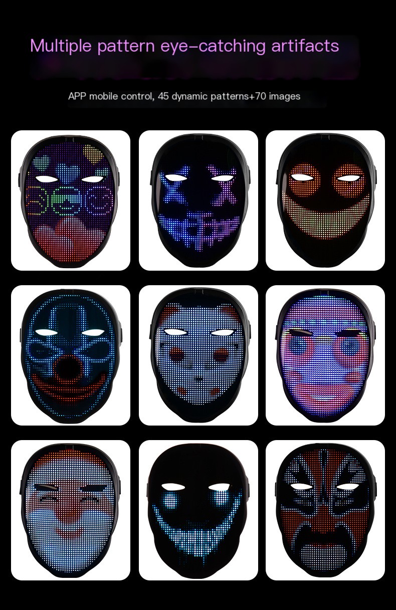 LED Glowing Mask