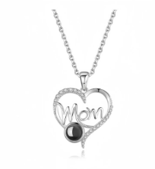I Love You Mom Necklace