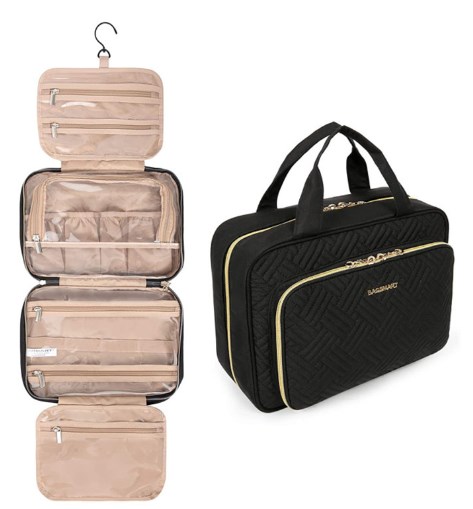 Large Waterproof Cosmetic Bag Interior