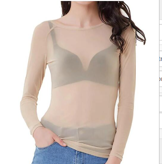 Long Sleeved Mesh Top 4