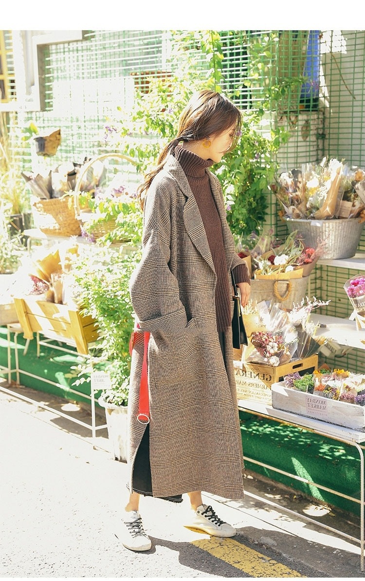 Plaid Coat Image 6