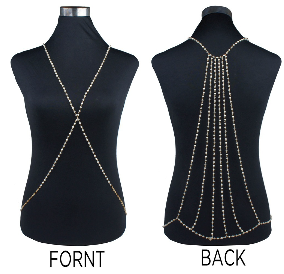 Pearl Body Chain