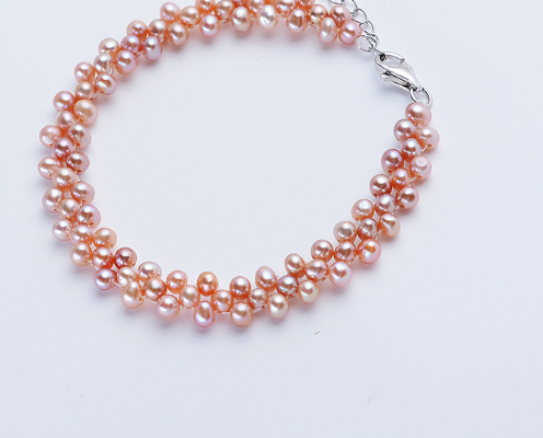 Freshwater Pearl Necklace and Bracelet
