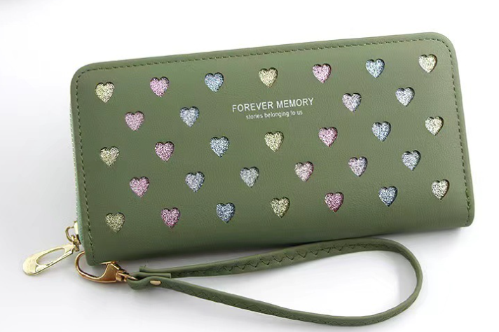 Women's Fashion Long Large Capacity Zipper Wallet