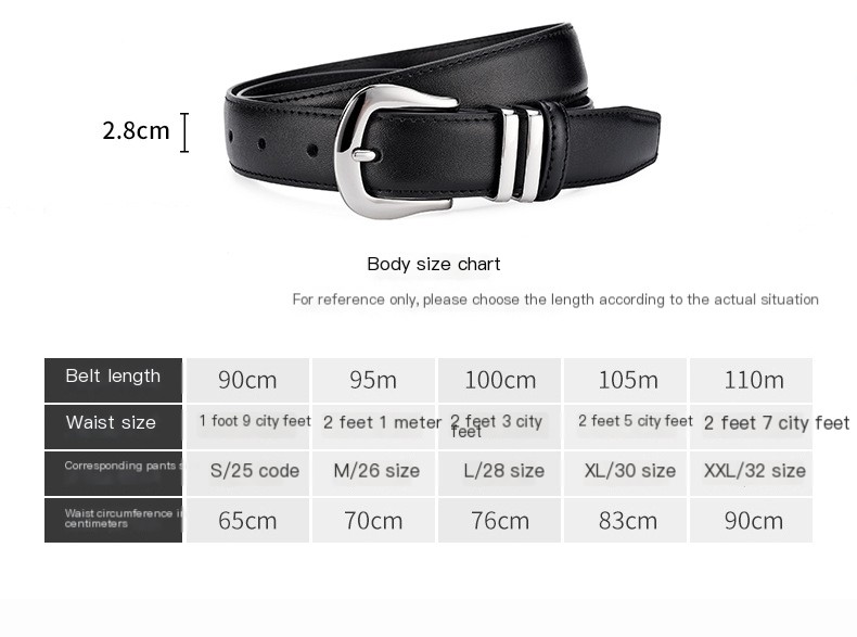 Women's Leather Belt 2