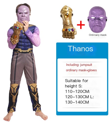 Fantasia Infantil Thanos Costume Image 2