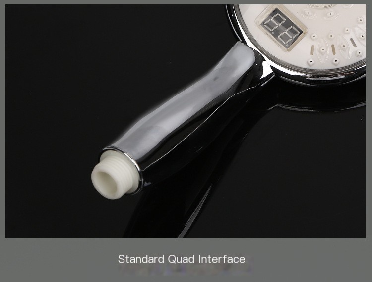 Color changing showerhead