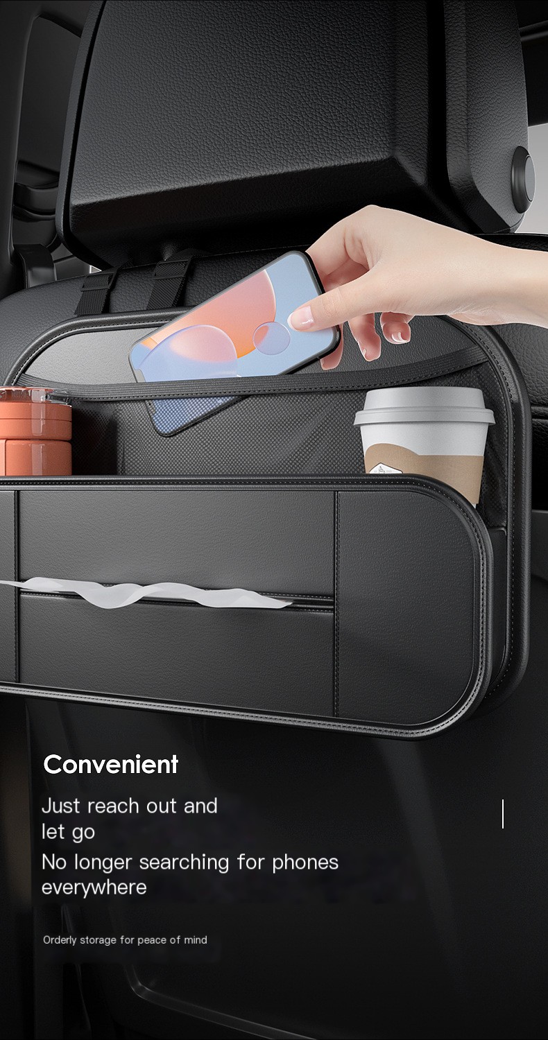 Interior of Car Rear Storage Bag
