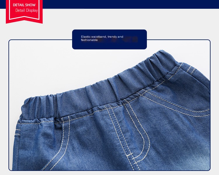 Children's Summer Casual Denim Shorts