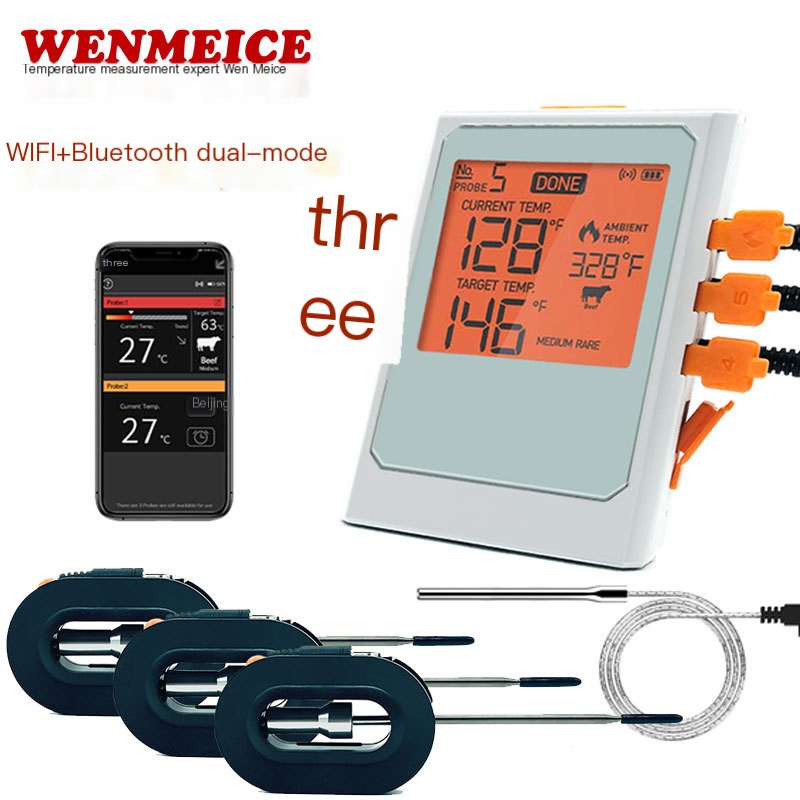 Home Wireless Probe Baked Food Thermometer Image 1