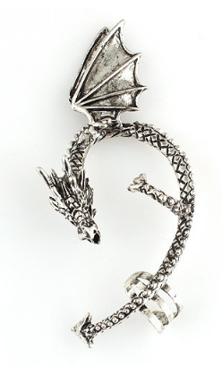 Dragon Ear Clip Bronze