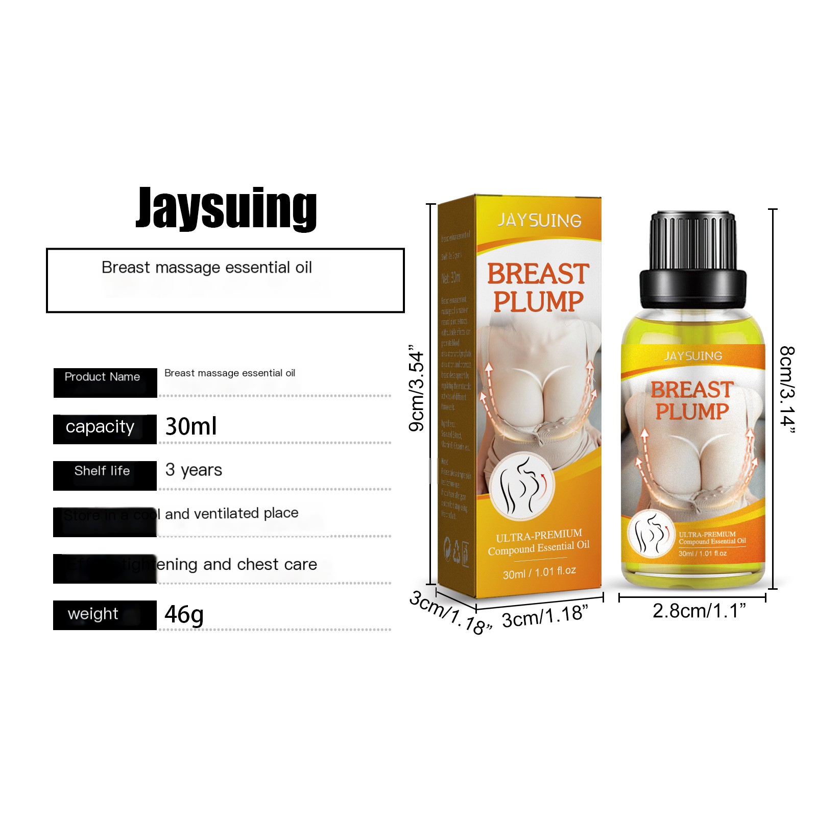 Jaysuing Chest Massage Oil