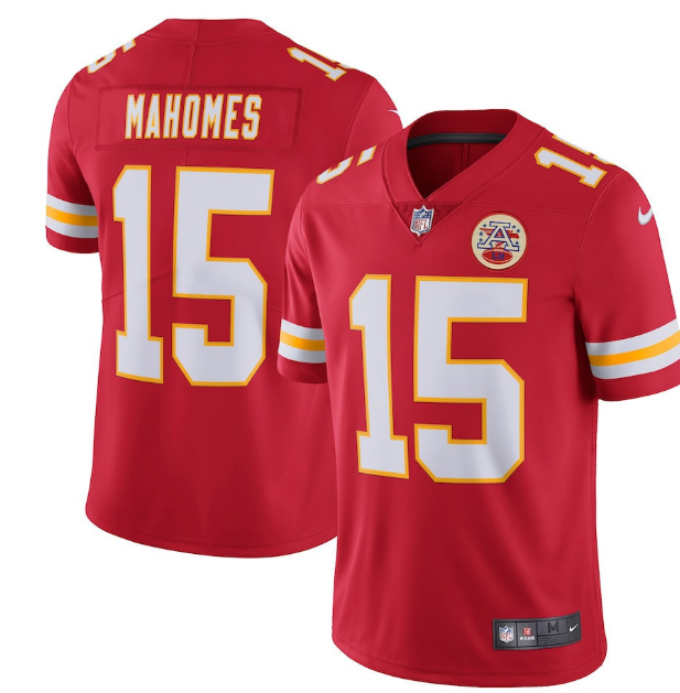 Kansas City Chiefs Jersey Back