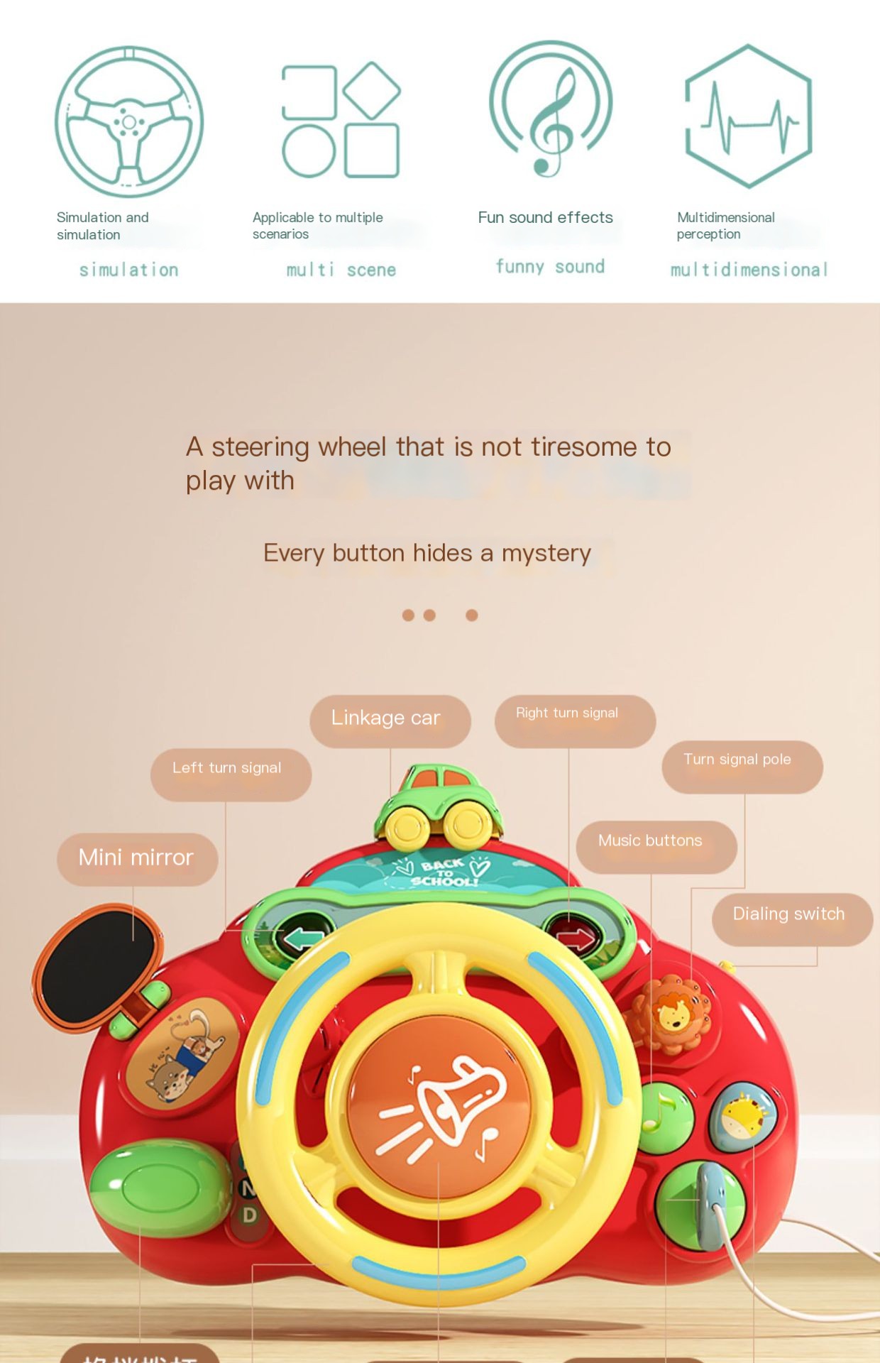 Steering Wheel Charging Version