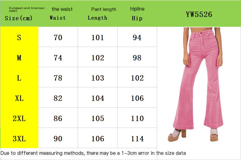 Corduroy Bell Bottoms 1