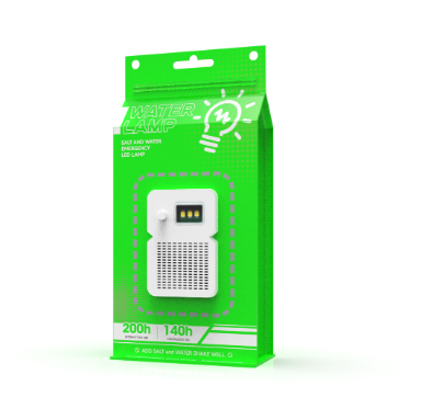 LED Emergency Light Fluorescent Green