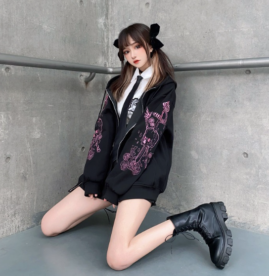 Back View of the Hoodie