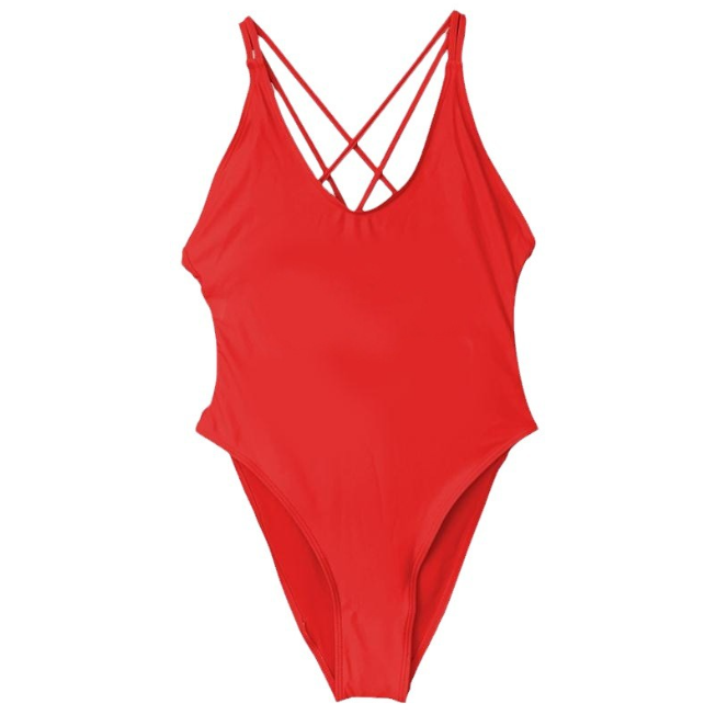 Bride Squad Crossback Swimsuit Image 2