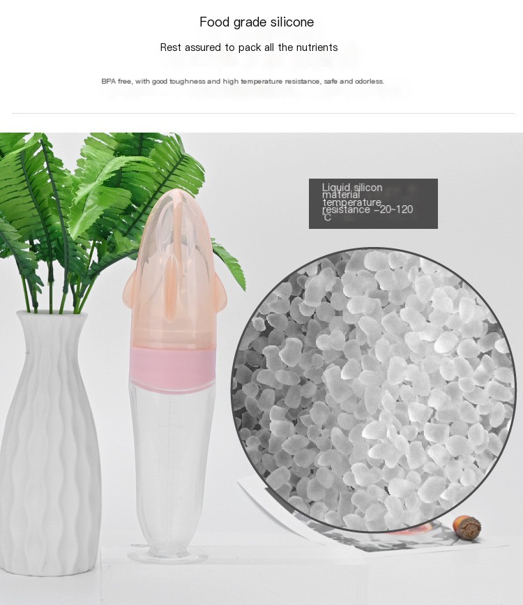 Silicone Baby Food Bottle 4