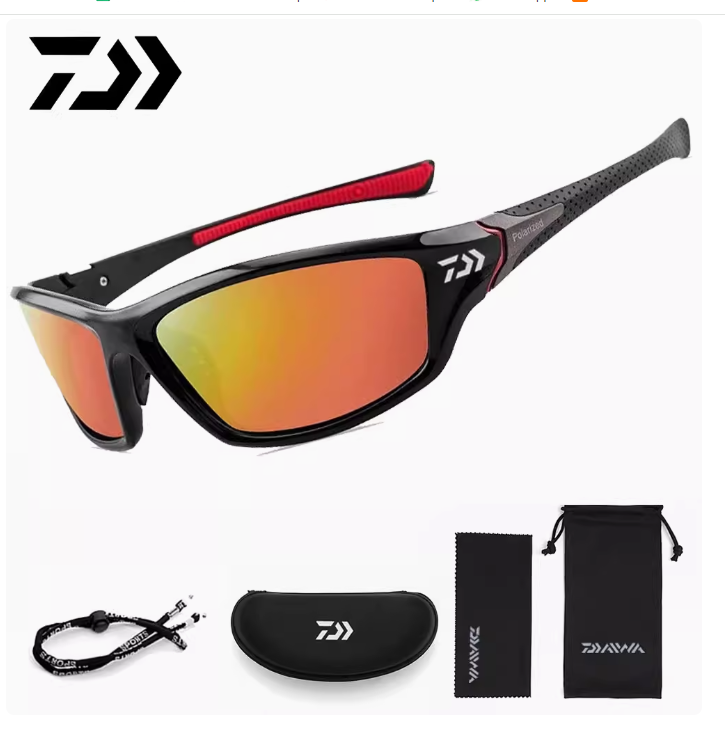 Óculos de Sol Daiwa Plus Polarizado - Gray with Orange