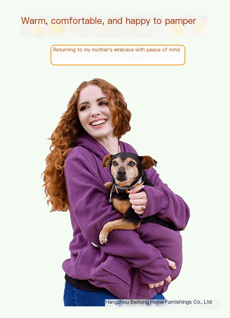 Pet Carrier Hoodie