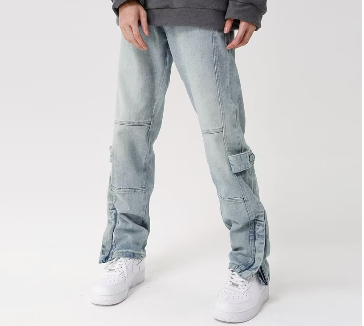 Comfortable fit of Men's Blue Washed Jeans