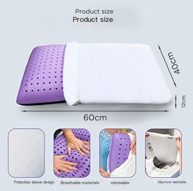 Lavender Zen Memory Foam Aromatherapy Cooling Pillow