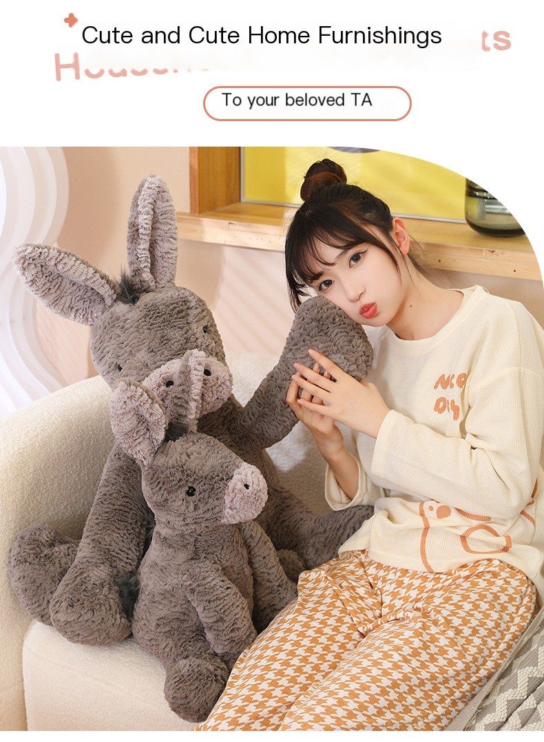 Plush Donkey Toy