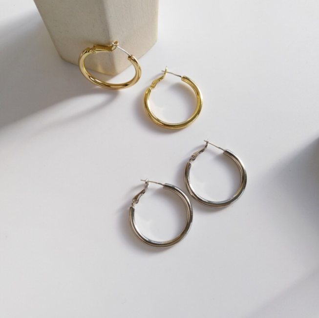 Geometric Earrings Display