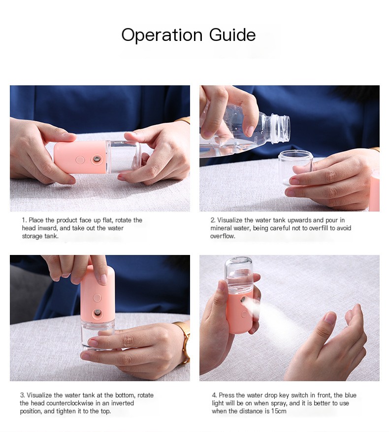 Nano Spray Water Refill Meter