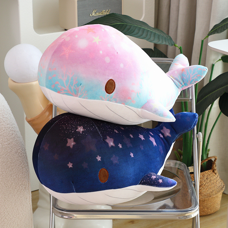 Solaris Shimmer Whale Plushie - Blue