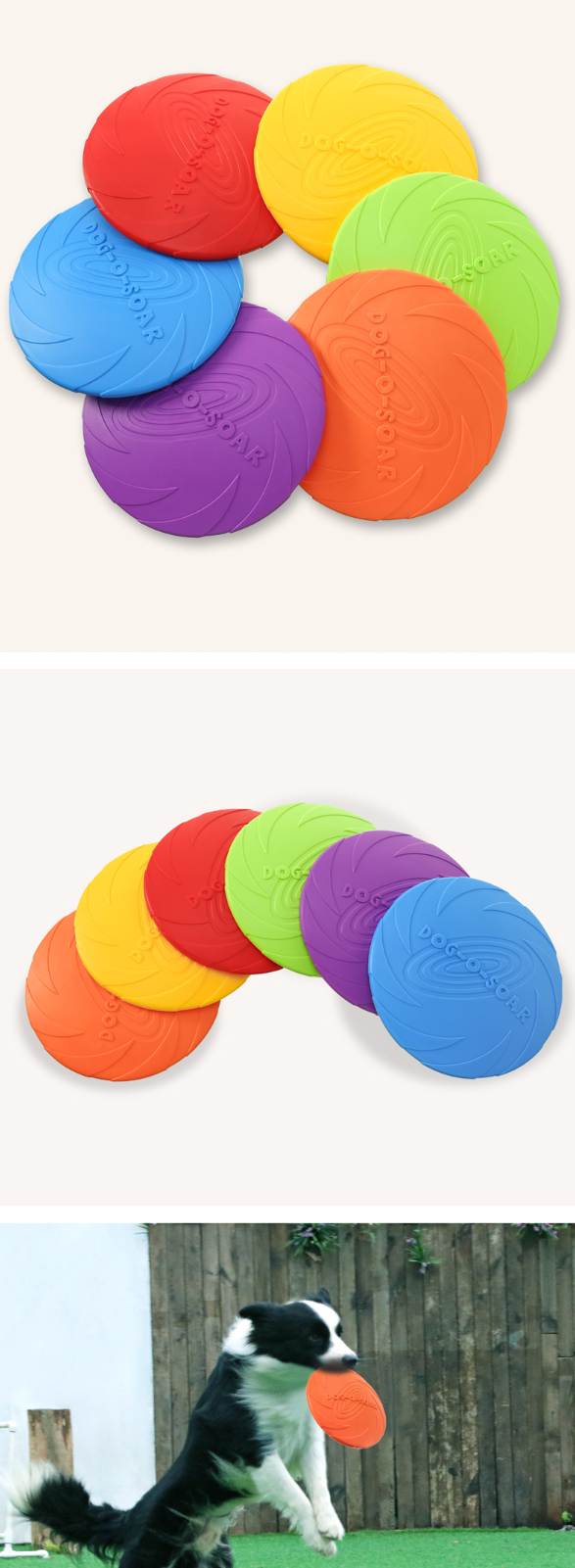 Rubber Flying Disc