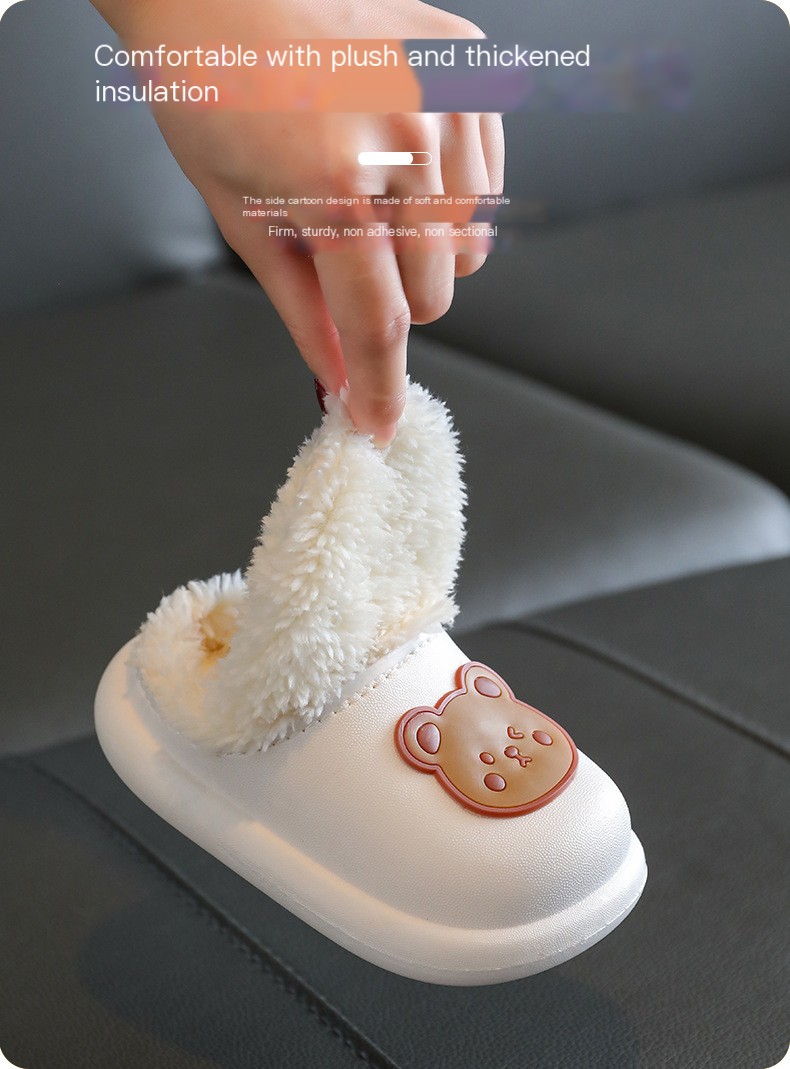 Children's cotton slippers