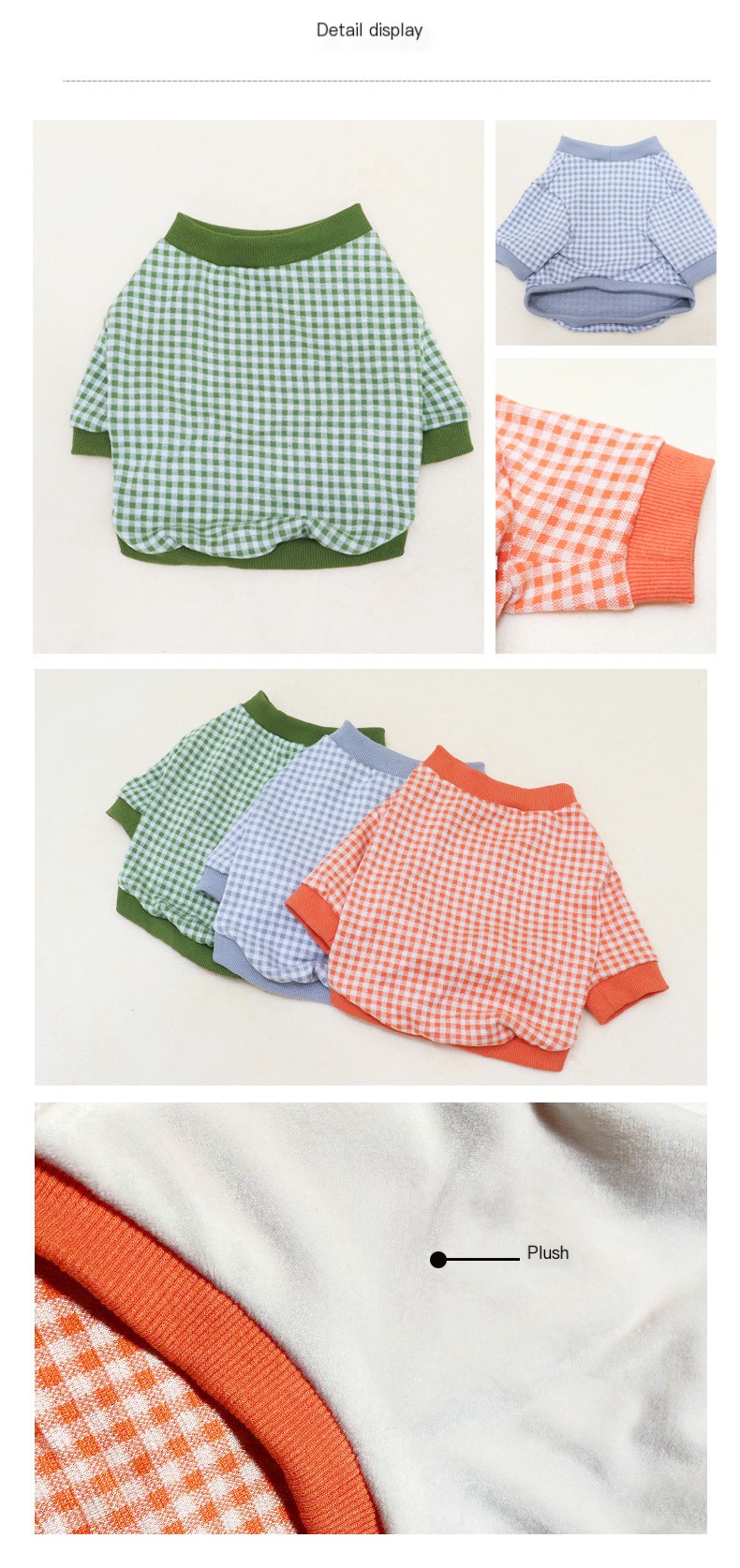 Pet Knitted Bottoming Shirt - Green
