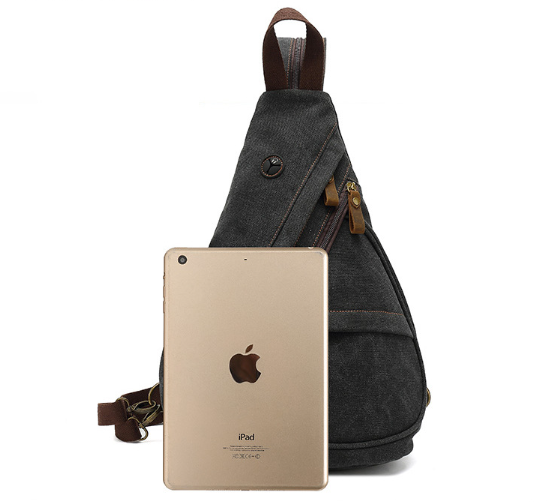 Men's Canvas Chest Bag