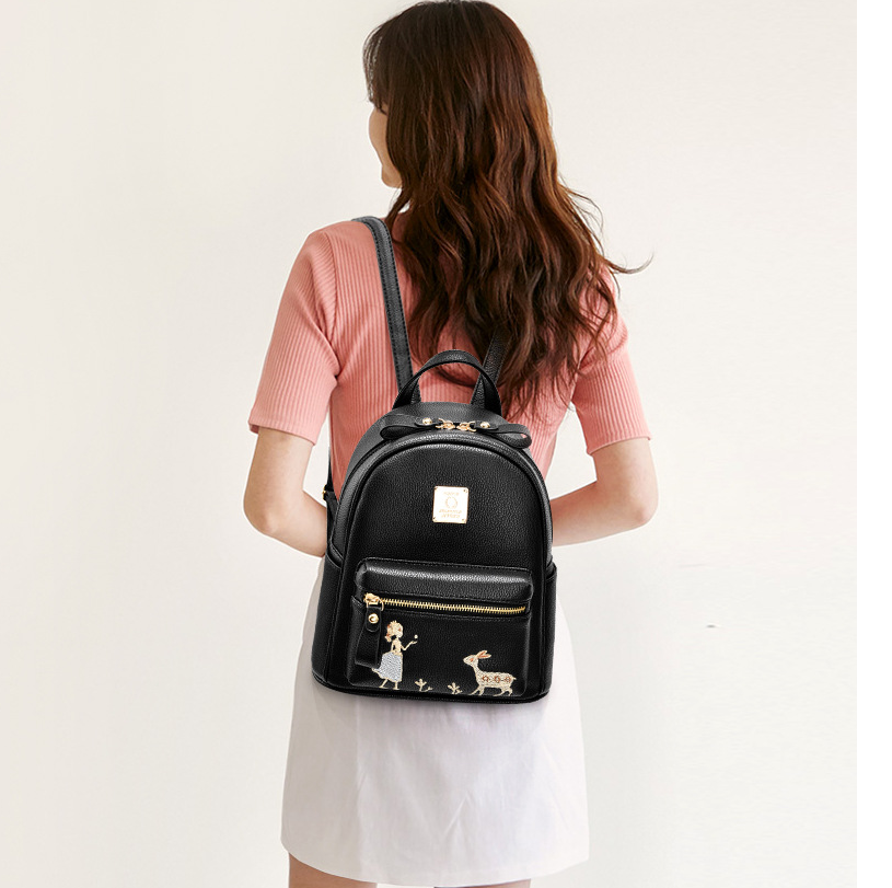 Stylish Mini Backpack - Detail