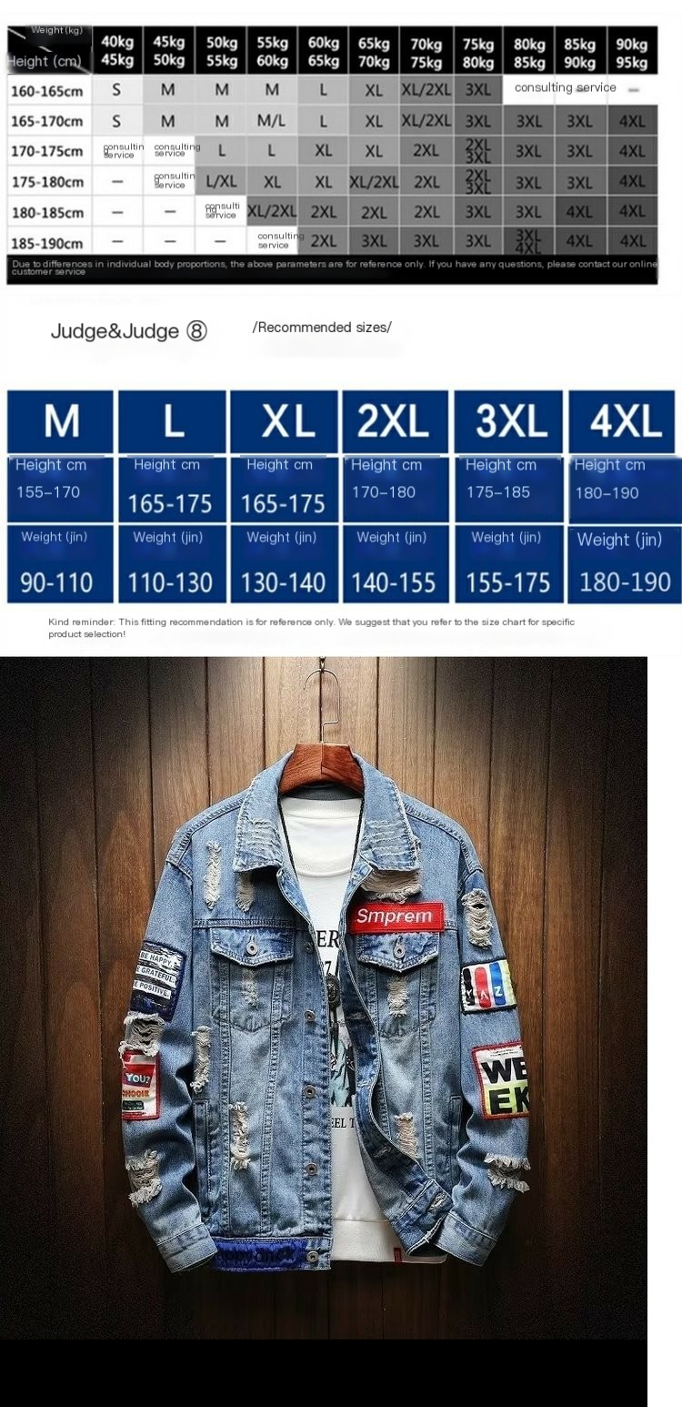 Spring Ins Embroidered Denim Jacket 1