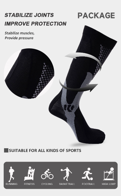 Compression Sports Socks Image 4