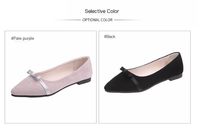 Violet pumps