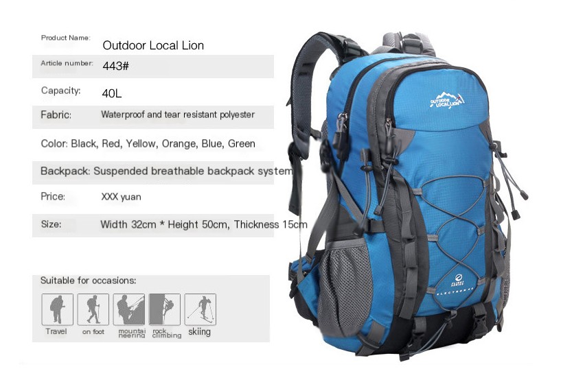 Carry Hiking Bag